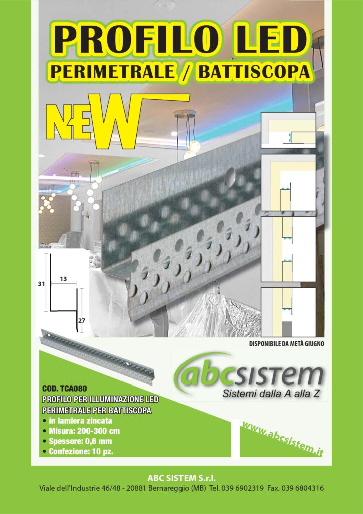 ABC SISTEM - profilo led